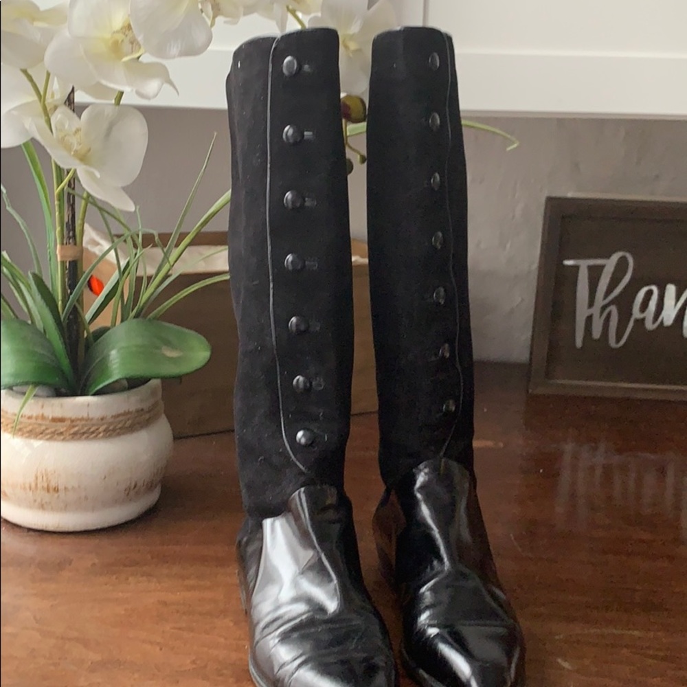 💗Suede BALLY tall boots